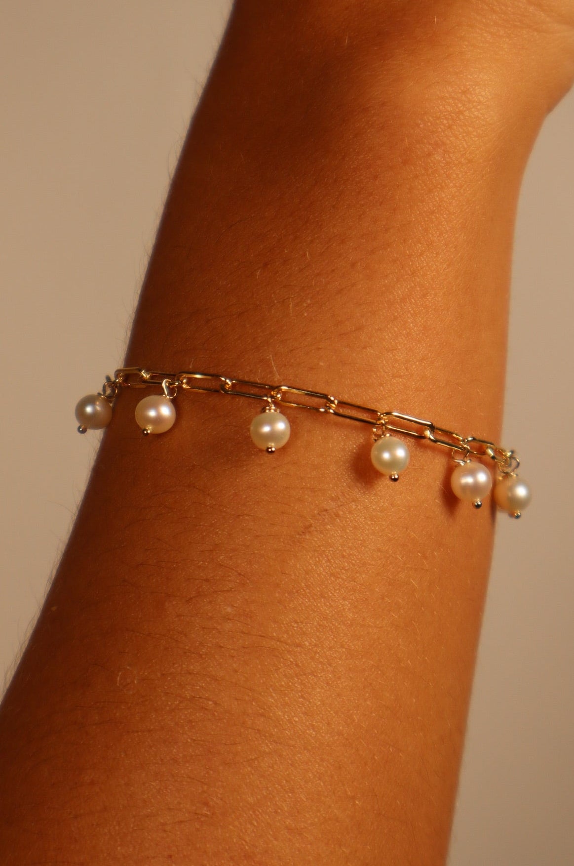Lustre Ivory Waterfall Bracelet
