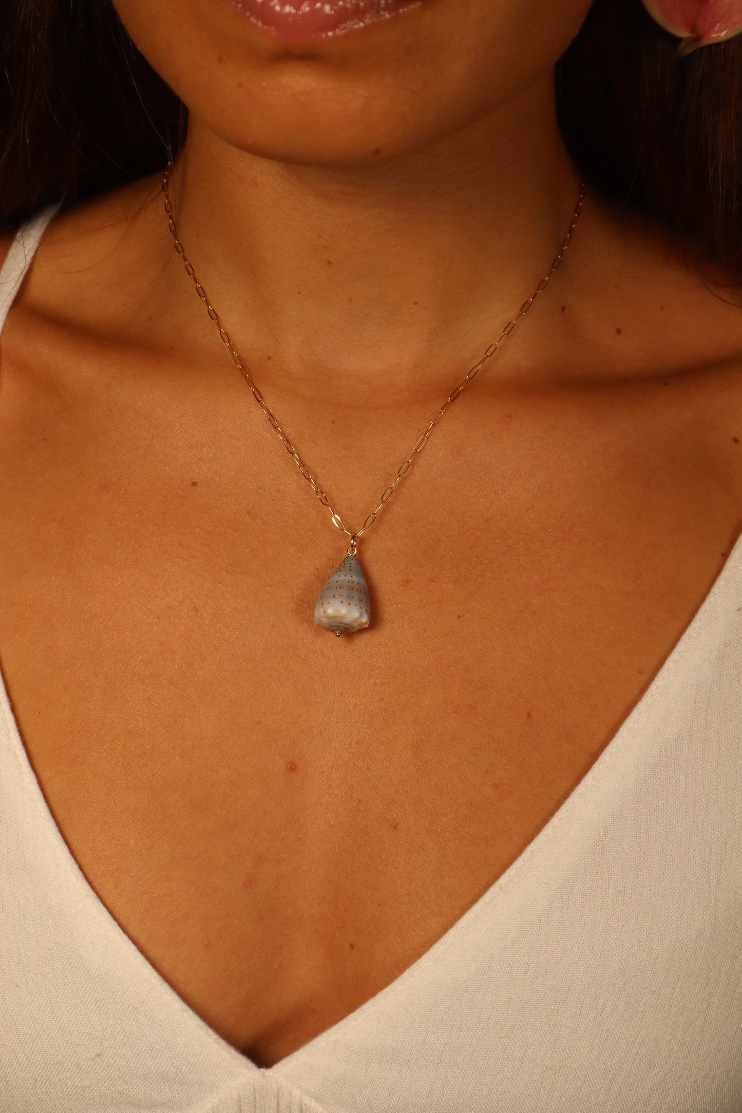 Single Cone Shell Necklace