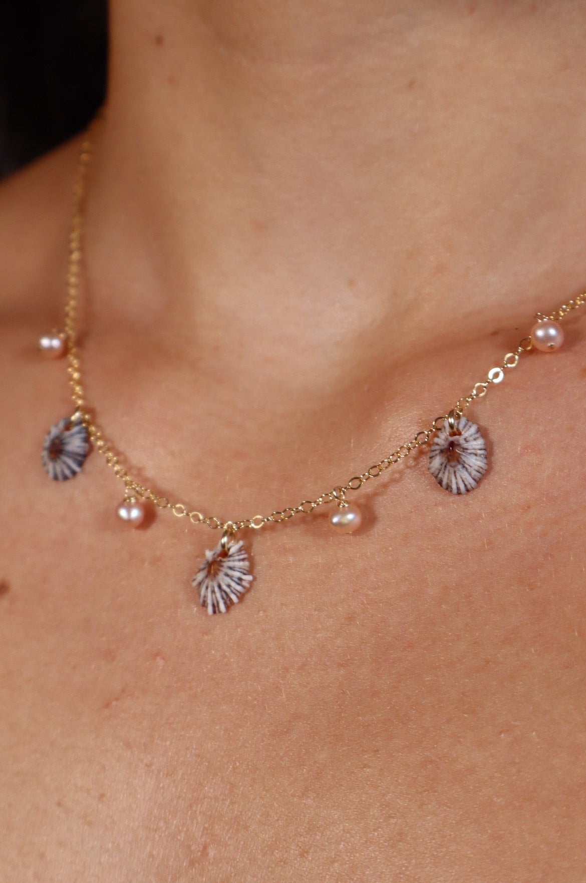 `Opihi `Awa Charm Necklace