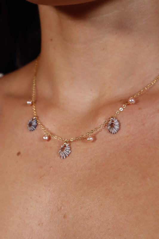 `Opihi `Awa Charm Necklace