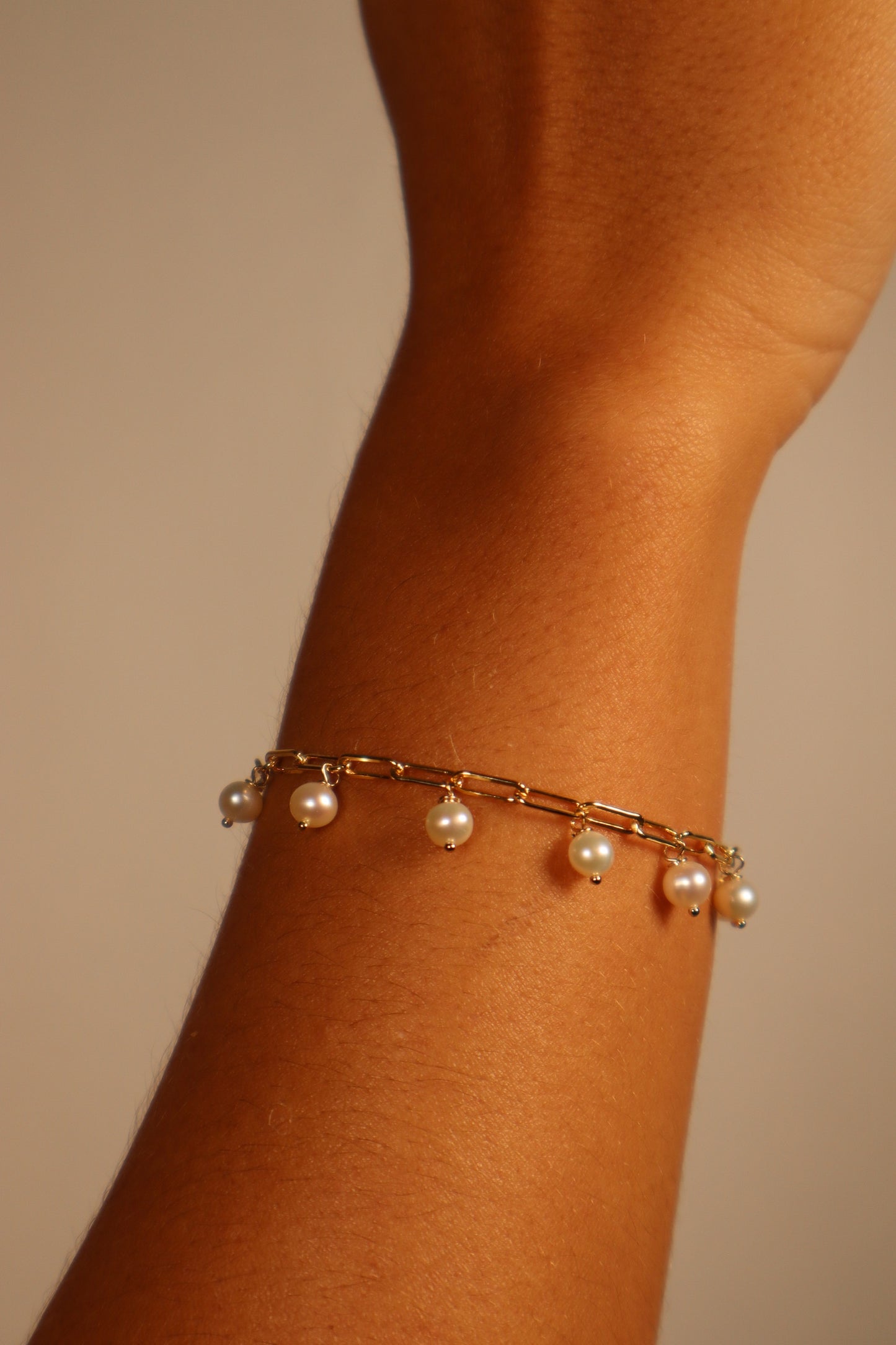 Lustre Ivory Waterfall Bracelet