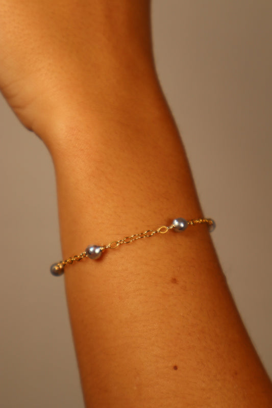 Silver Sea Cup Bracelet