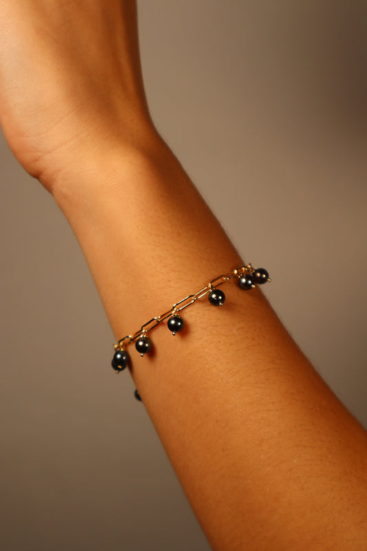 Lustre Midnight Waterfall Bracelet